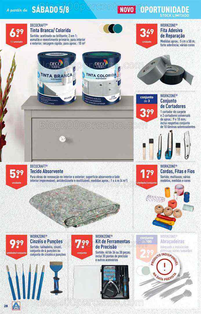Antevisão Folheto ALDI Promoções de 2 a 8 agosto