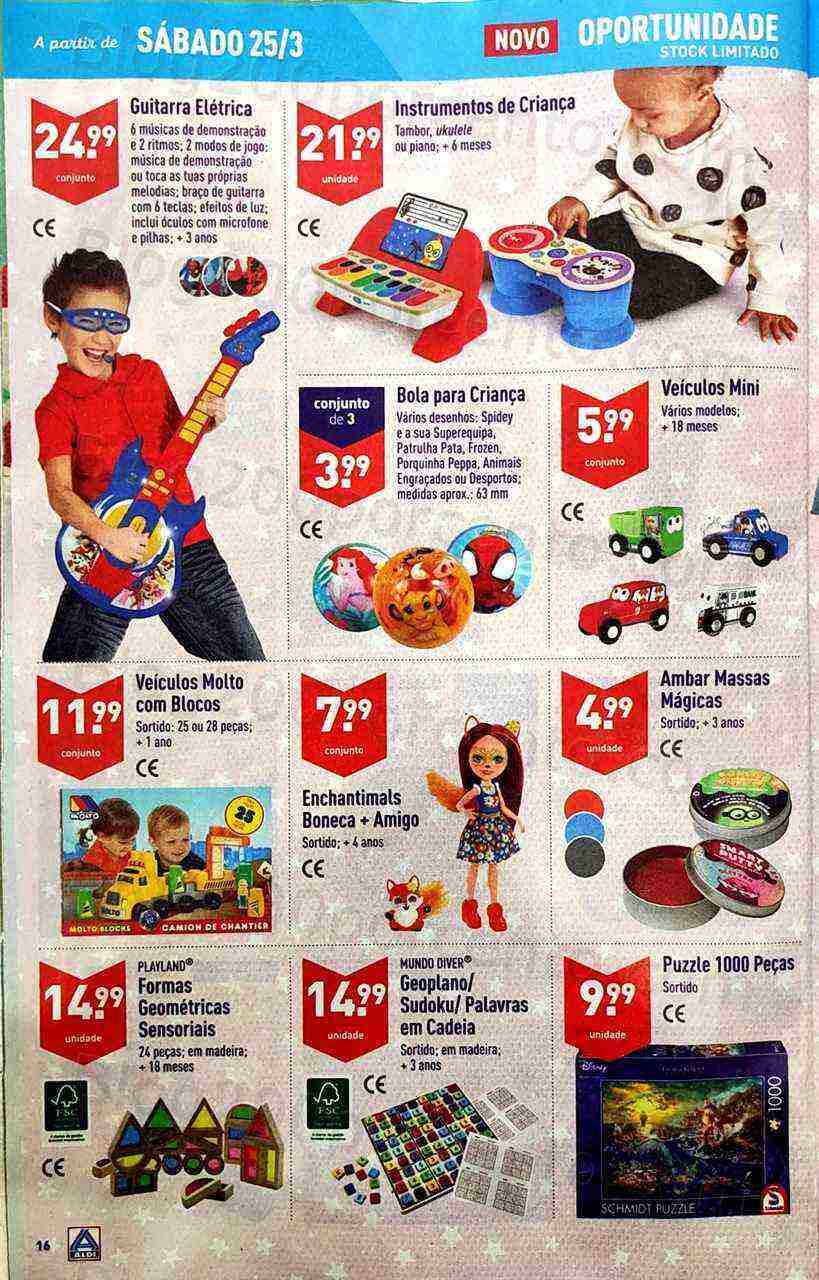 Antevisão Folheto ALDI Promoções de 22 a 28 março