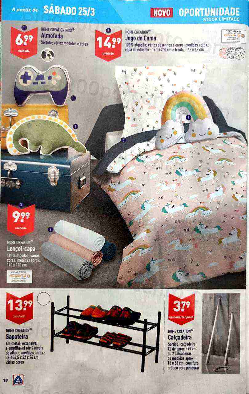Antevisão Folheto ALDI Promoções de 22 a 28 março