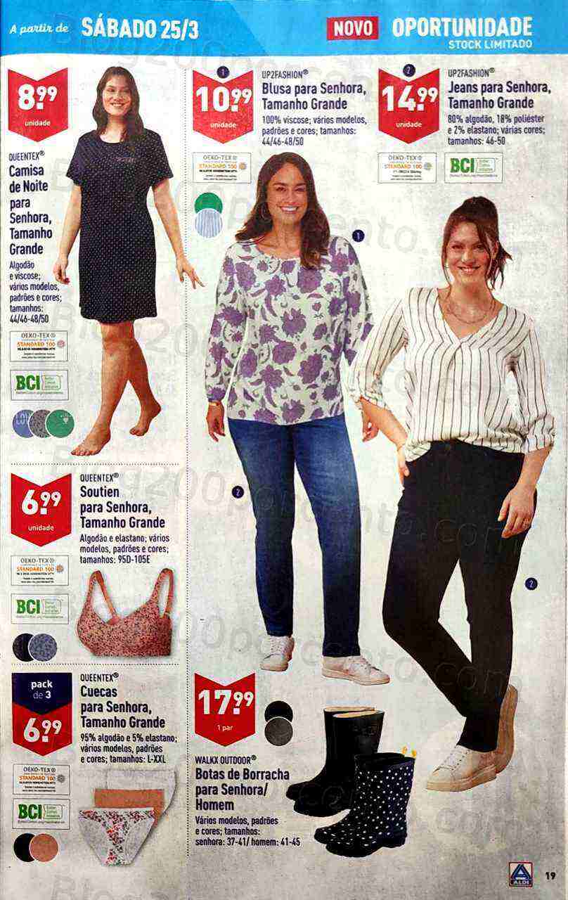 Antevisão Folheto ALDI Promoções de 22 a 28 março