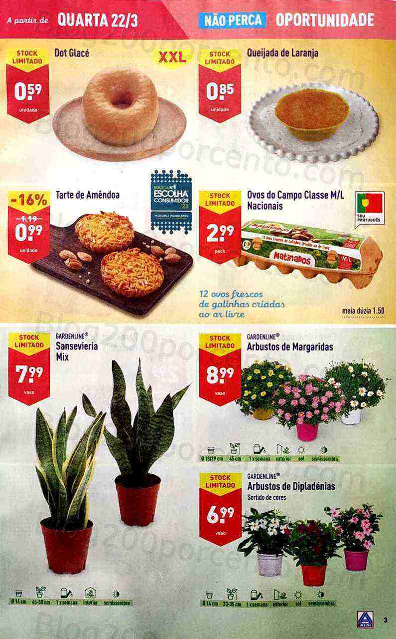 Antevisão Folheto ALDI Promoções de 22 a 28 março