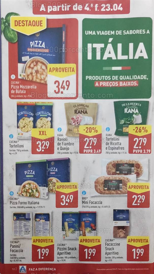 Antevisão Folheto ALDI Promoções de 23 a 29 Abril