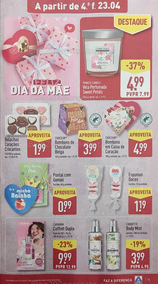 Antevisão Folheto ALDI Promoções de 23 a 29 Abril