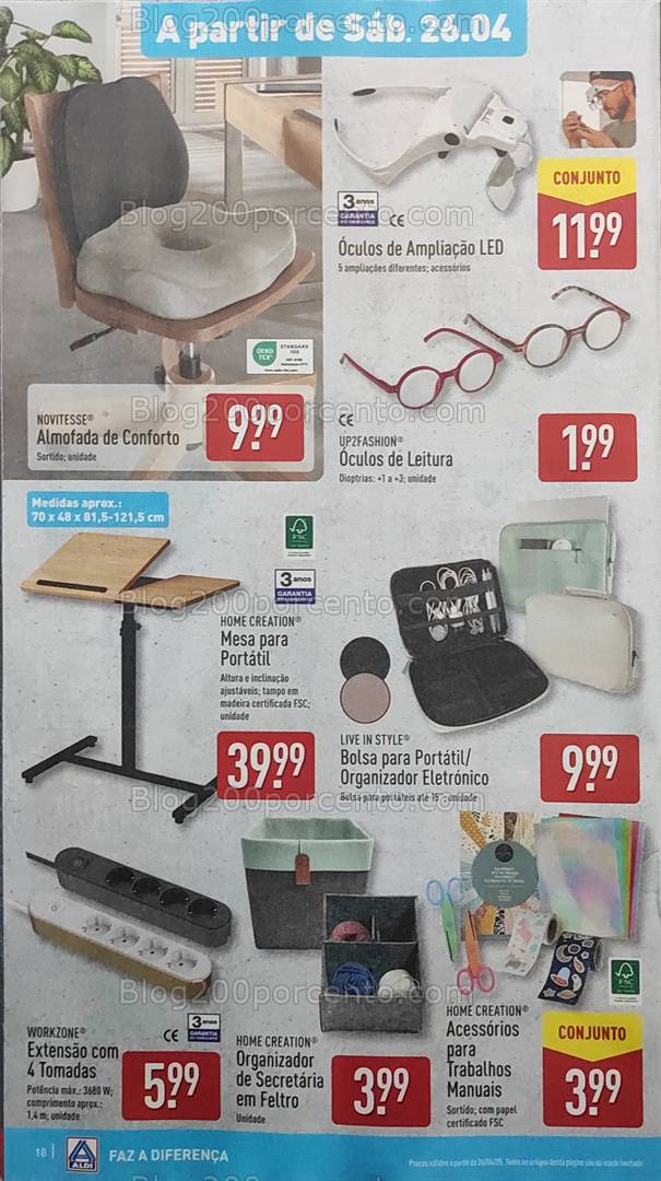 Antevisão Folheto ALDI Promoções de 23 a 29 Abril