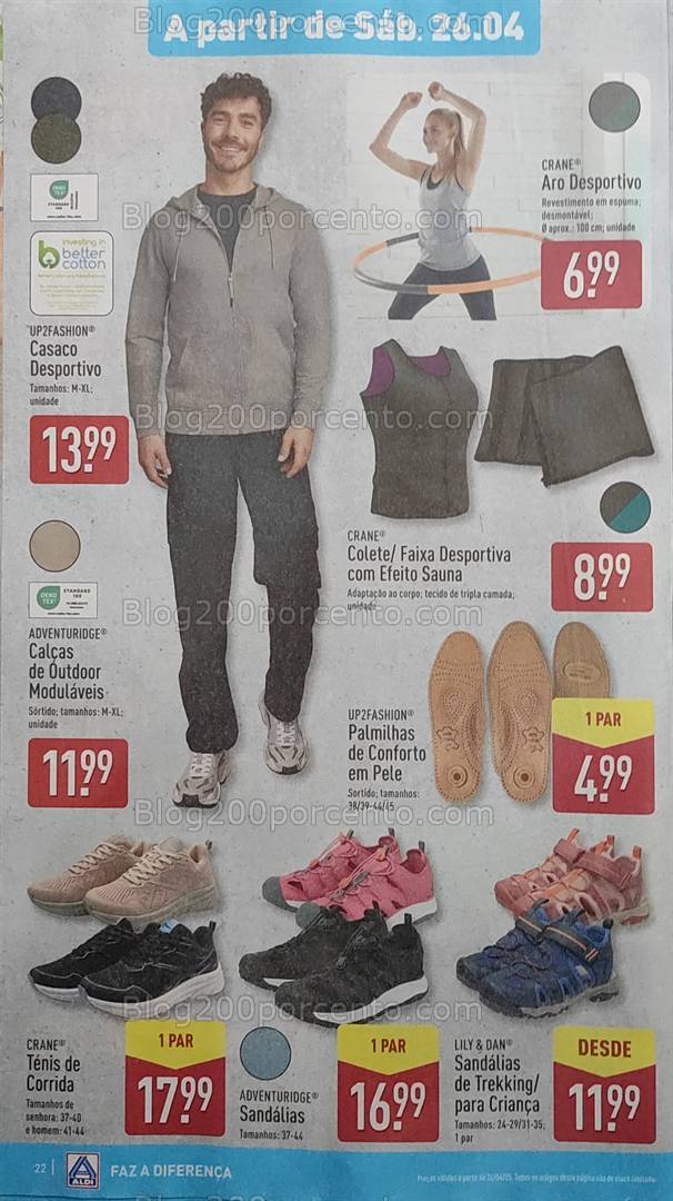 Antevisão Folheto ALDI Promoções de 23 a 29 Abril