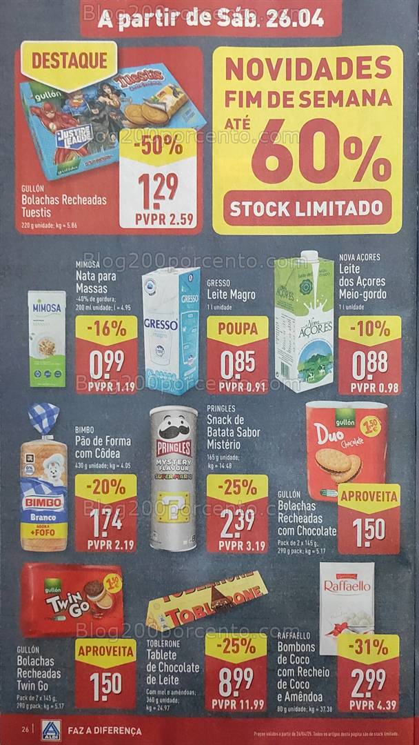 Antevisão Folheto ALDI Promoções de 23 a 29 Abril