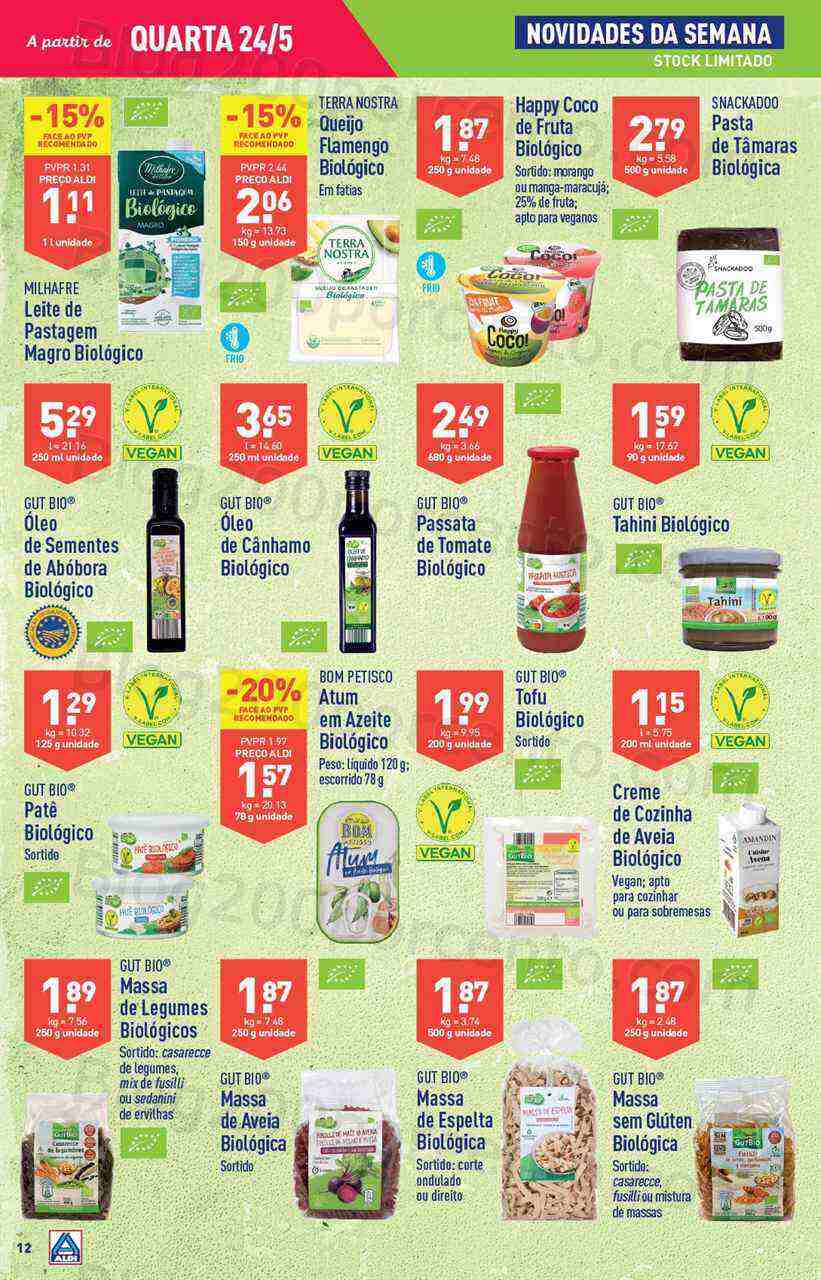 Antevisão Folheto ALDI Promoções de 24 a 30 maio