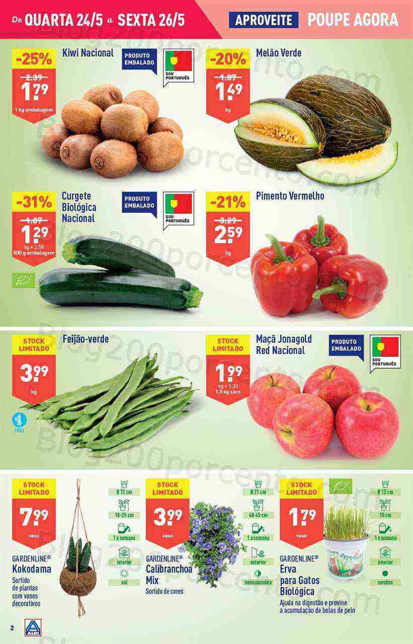 Antevisão Folheto ALDI Promoções de 24 a 30 maio