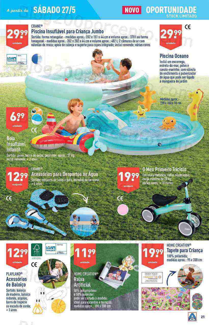 Antevisão Folheto ALDI Promoções de 24 a 30 maio