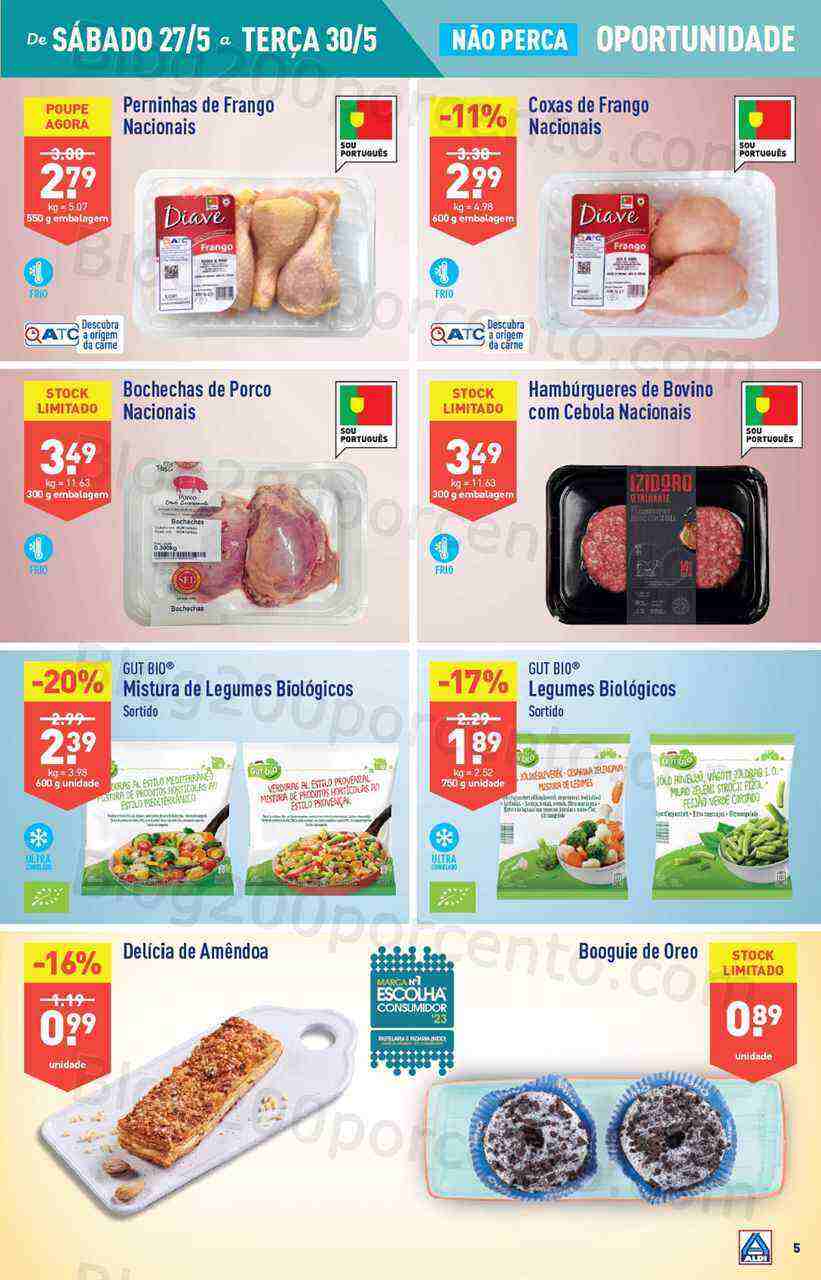 Antevisão Folheto ALDI Promoções de 24 a 30 maio