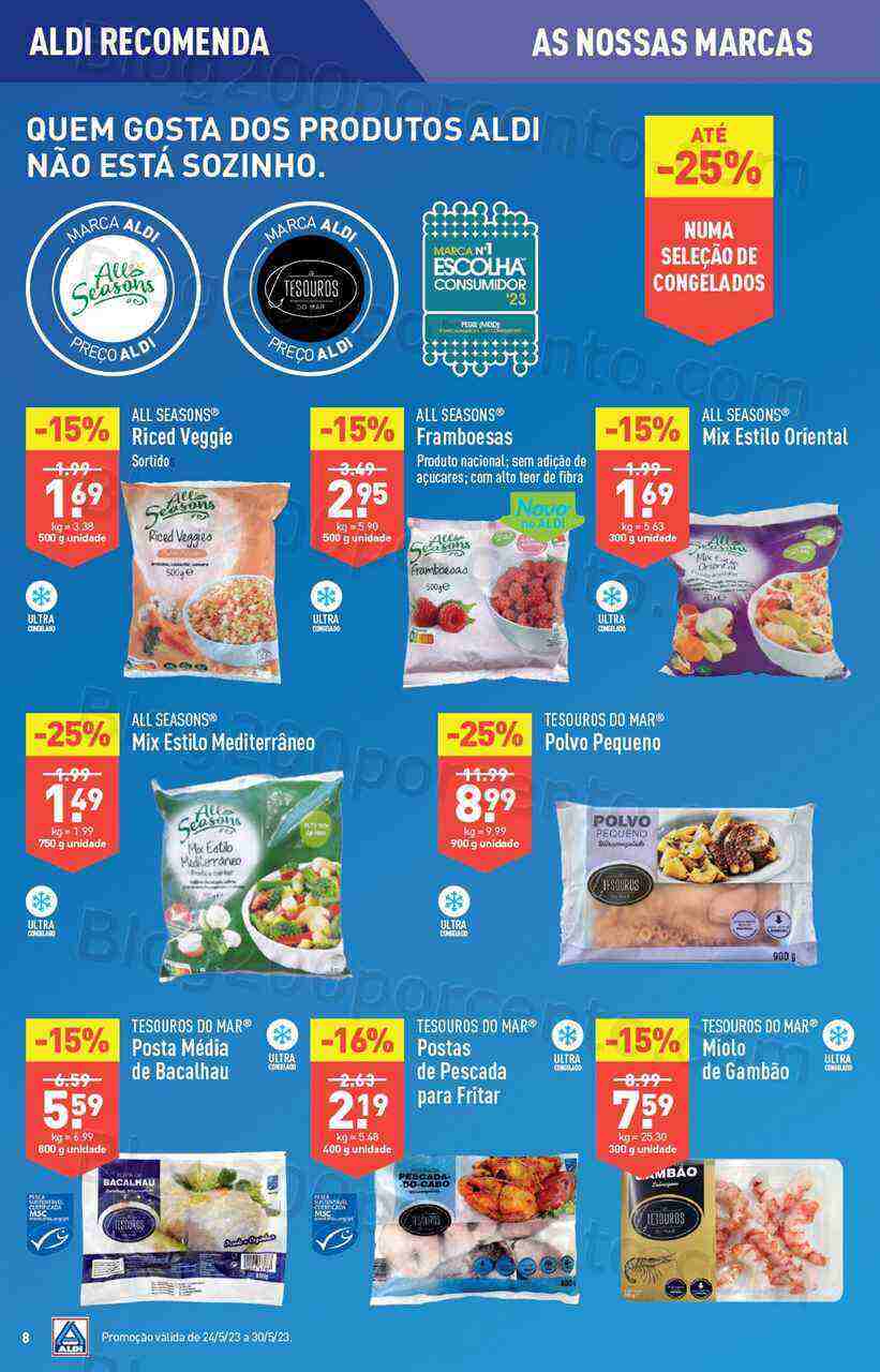 Antevisão Folheto ALDI Promoções de 24 a 30 maio