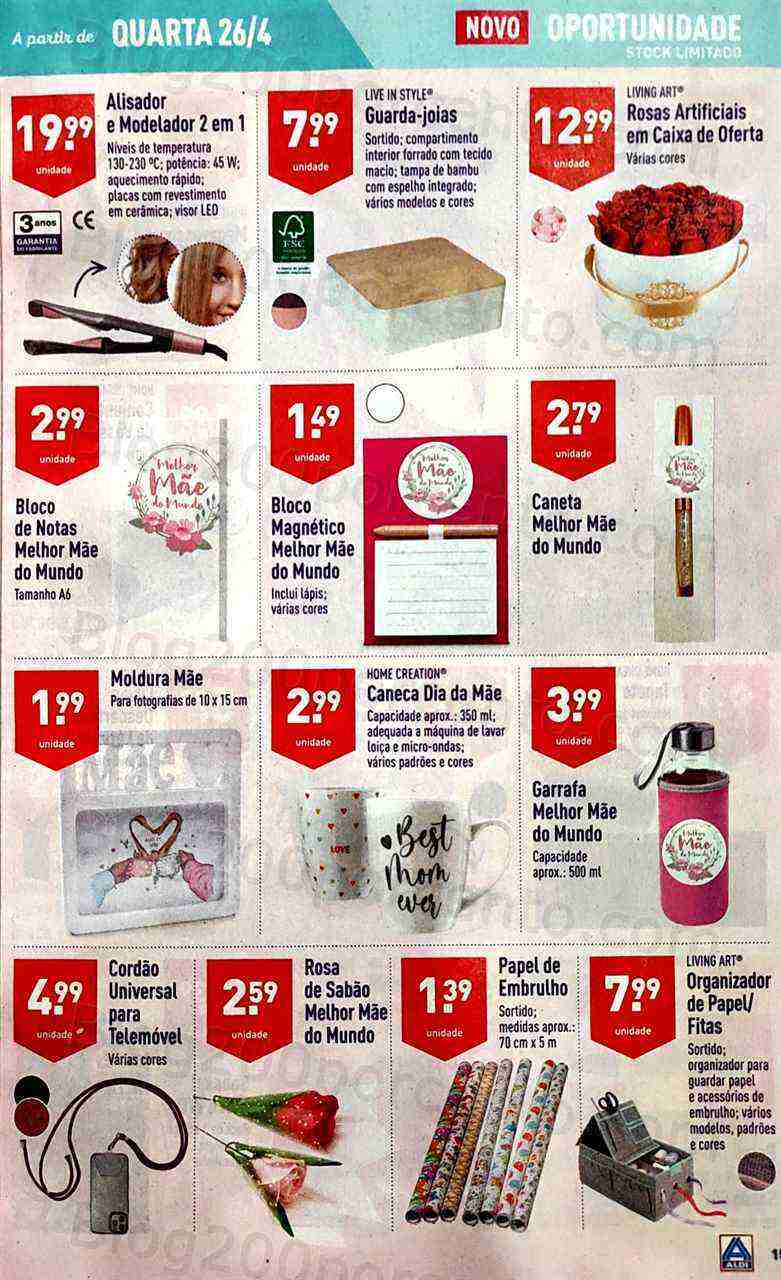 Antevisão Folheto ALDI Promoções de 26 abril a 2 maio