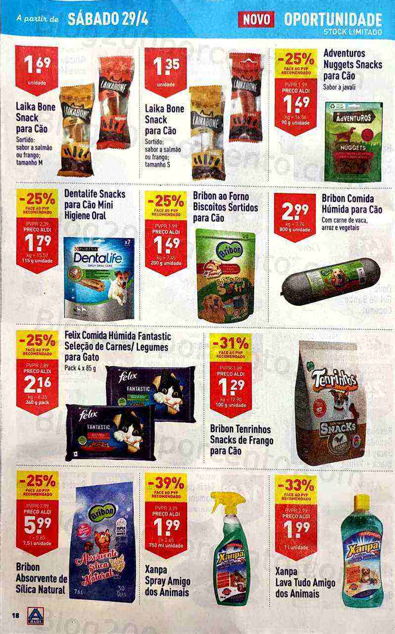 Antevisão Folheto ALDI Promoções de 26 abril a 2 maio