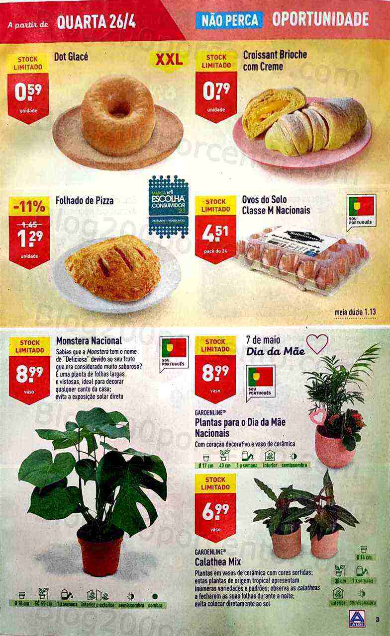 Antevisão Folheto ALDI Promoções de 26 abril a 2 maio