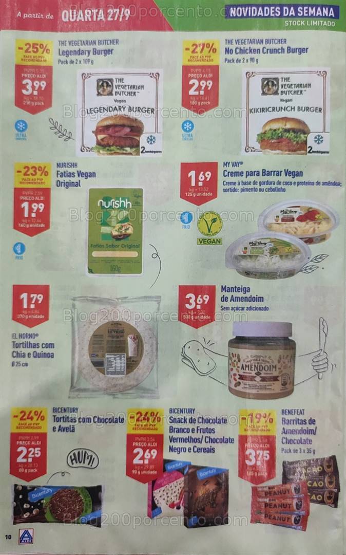 Antevisão Folheto ALDI Promoções de 27 setembro a 3 outubro