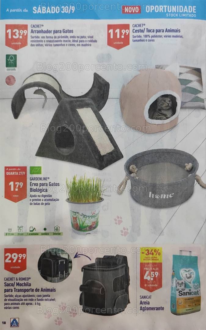 Antevisão Folheto ALDI Promoções de 27 setembro a 3 outubro