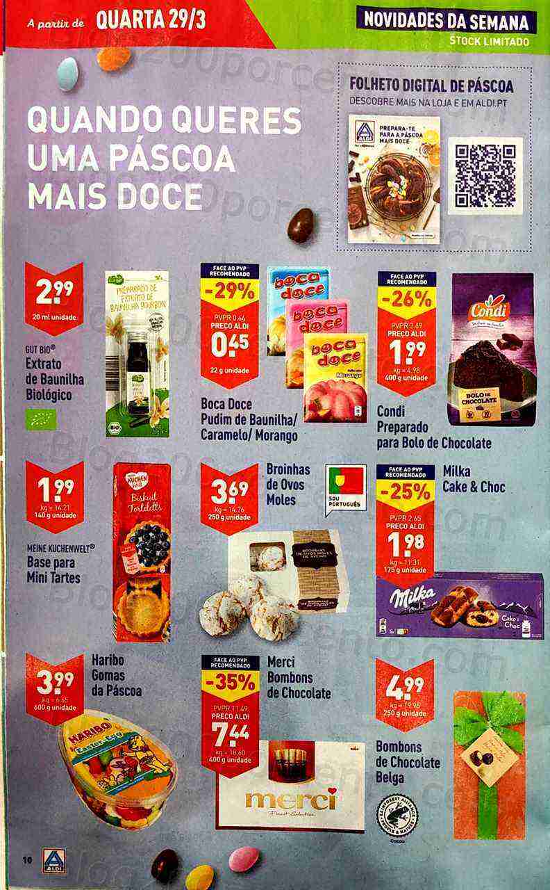 Antevisão Folheto ALDI Promoções de 29 março a 4 abril