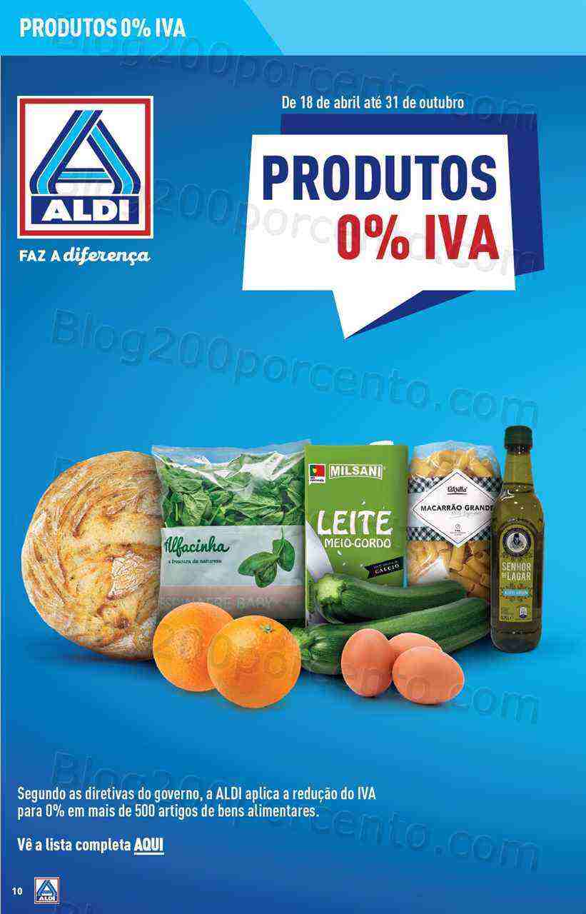Antevisão Folheto ALDI Promoções de 3 a 9 maio