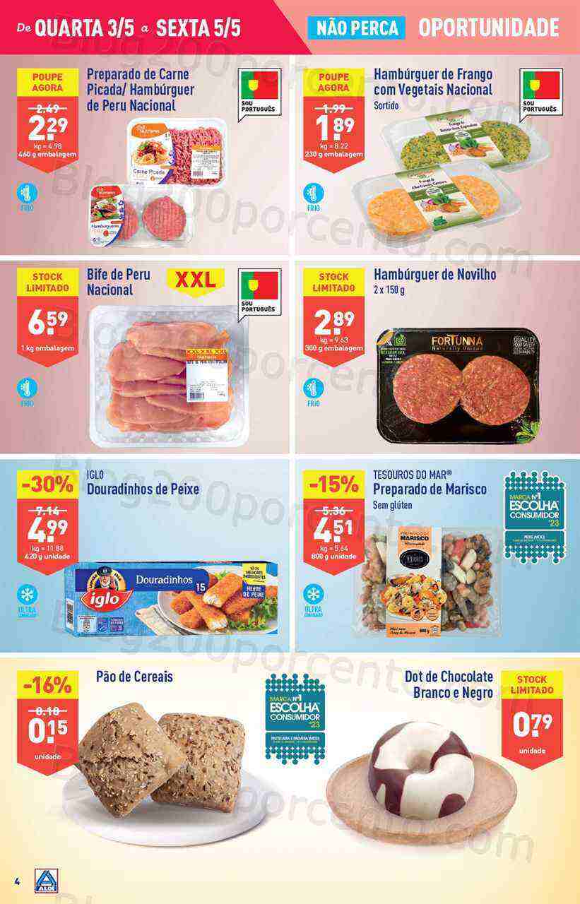 Antevisão Folheto ALDI Promoções de 3 a 9 maio