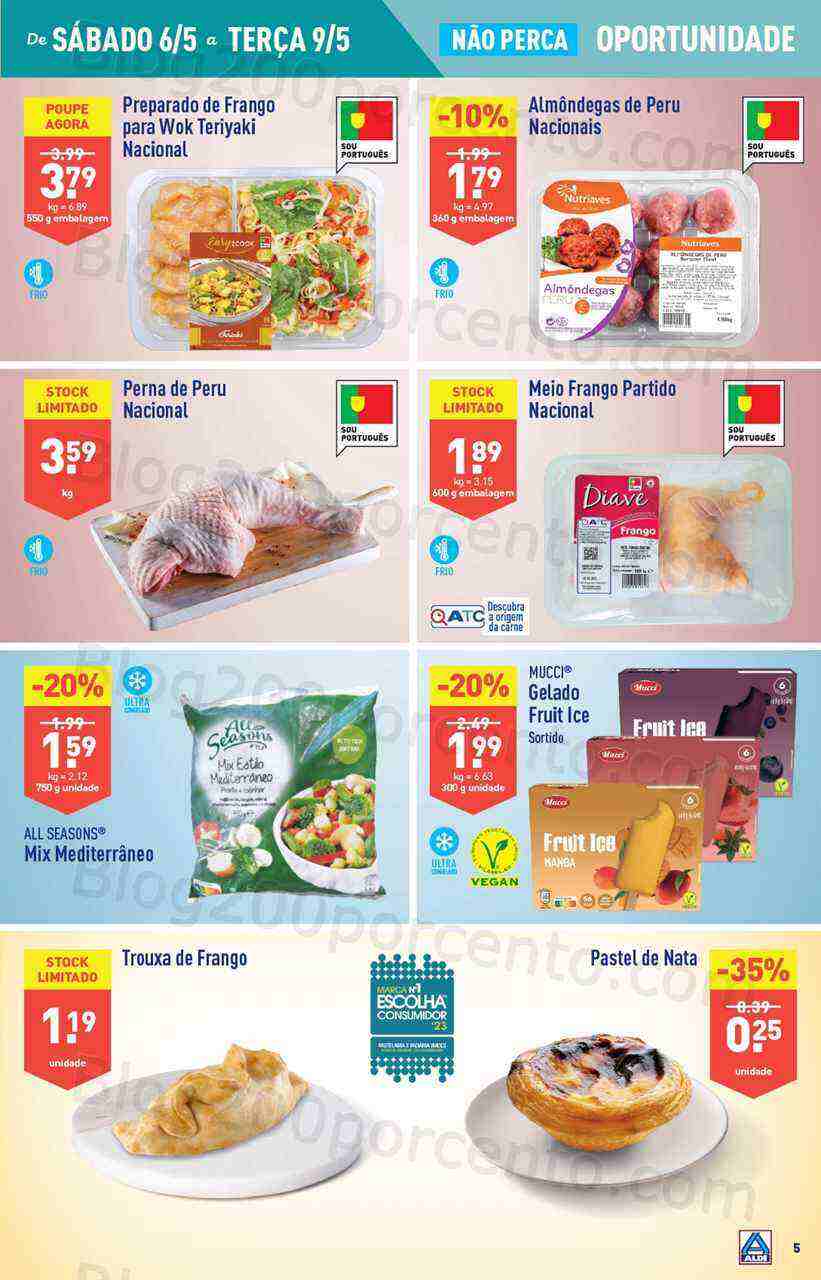 Antevisão Folheto ALDI Promoções de 3 a 9 maio