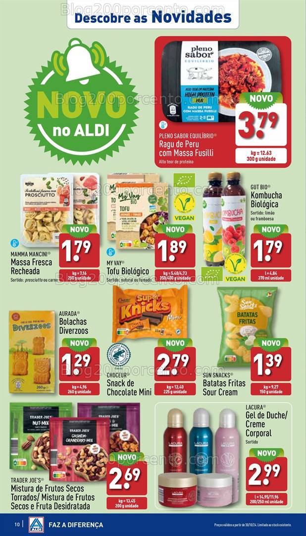 Antevisão Folheto ALDI Promoções de 30 outubro a 5 novembro