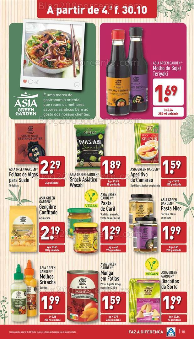 Antevisão Folheto ALDI Promoções de 30 outubro a 5 novembro