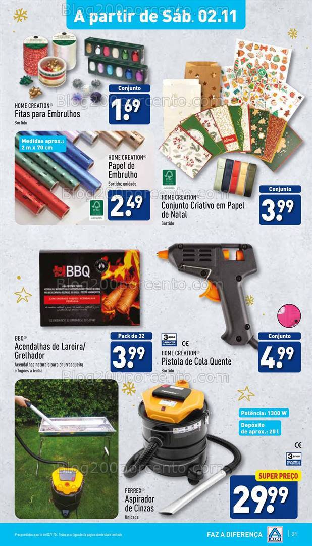 Antevisão Folheto ALDI Promoções de 30 outubro a 5 novembro