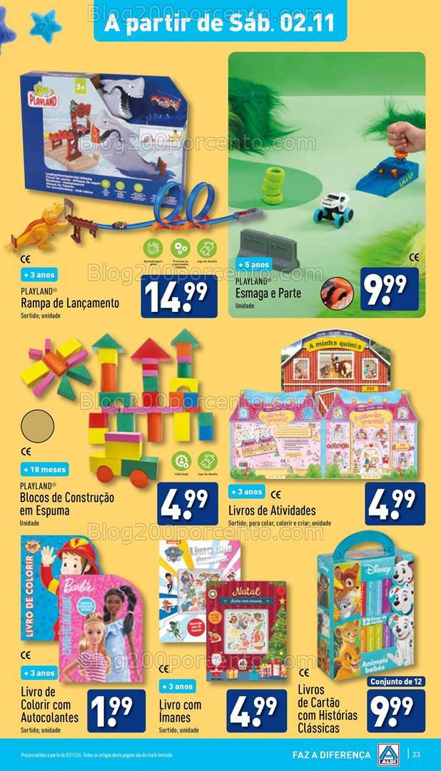 Antevisão Folheto ALDI Promoções de 30 outubro a 5 novembro