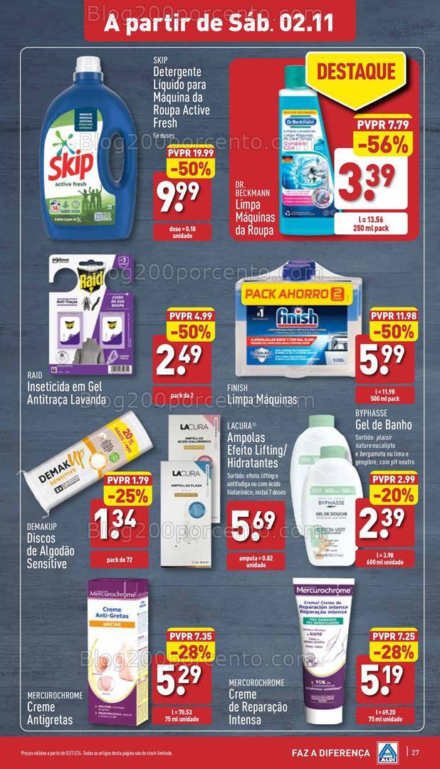 Antevisão Folheto ALDI Promoções de 30 outubro a 5 novembro