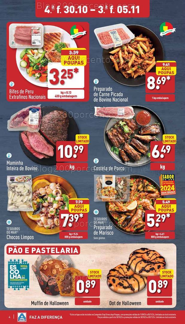 Antevisão Folheto ALDI Promoções de 30 outubro a 5 novembro