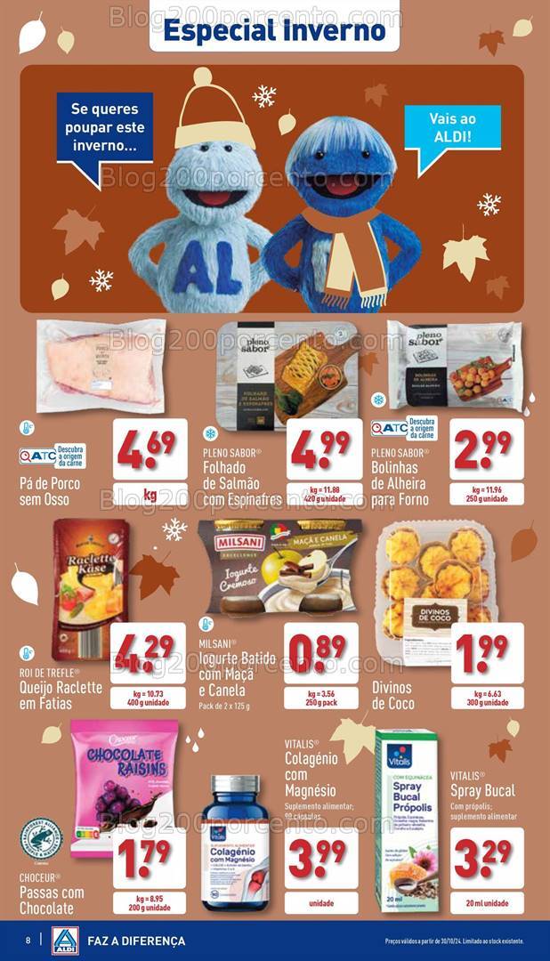 Antevisão Folheto ALDI Promoções de 30 outubro a 5 novembro
