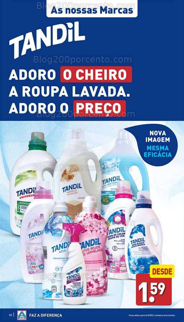 Antevisão Folheto ALDI Promoções de 4 a 10 setembro