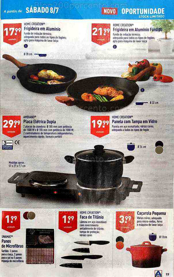 Antevisão Folheto ALDI Promoções de 5 a 11 julho