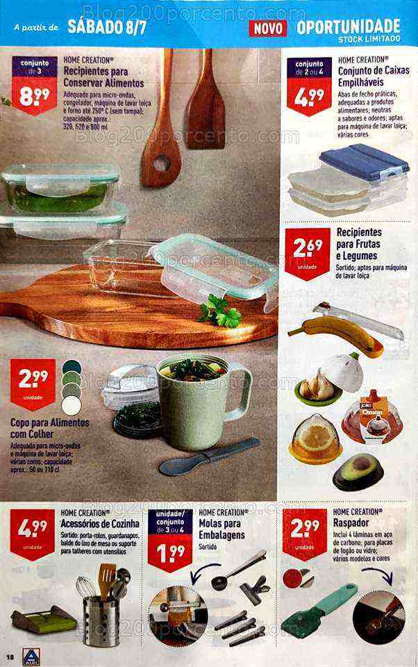 Antevisão Folheto ALDI Promoções de 5 a 11 julho