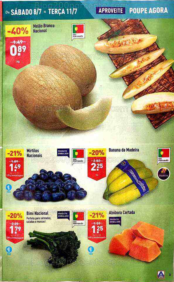 Antevisão Folheto ALDI Promoções de 5 a 11 julho