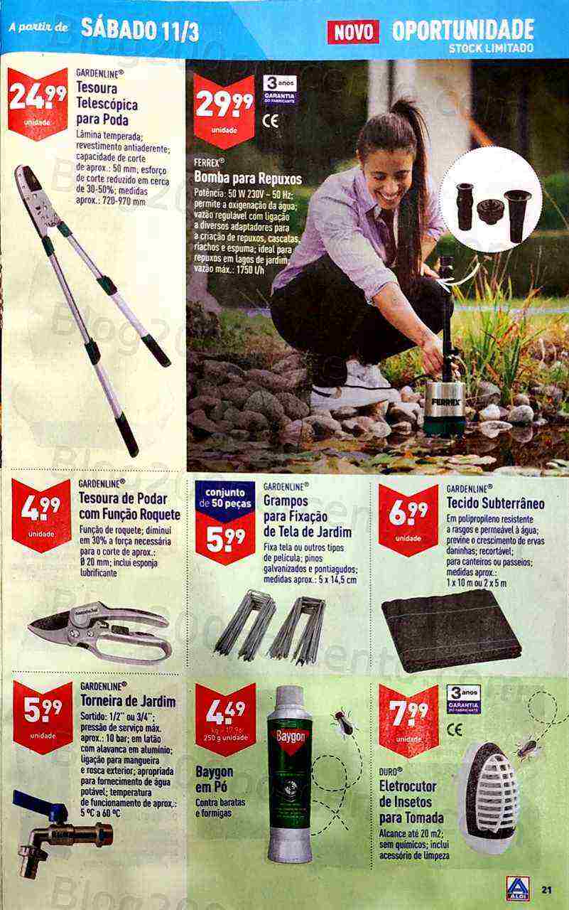 Antevisão Folheto ALDI Promoções de 8 a 14 março