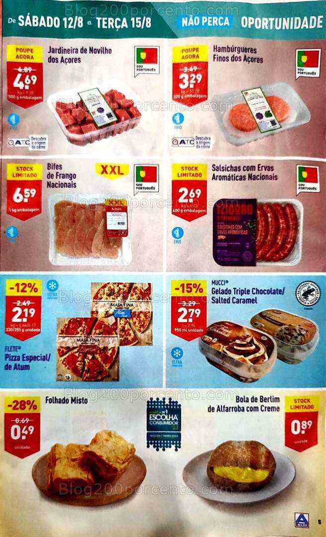 Antevisão Folheto ALDI Promoções de 9 a 15 agosto