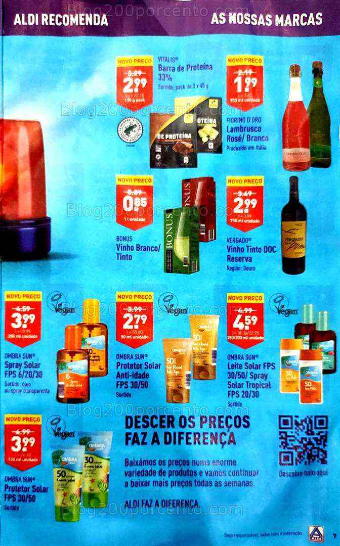 Antevisão Folheto ALDI Promoções de 9 a 15 agosto