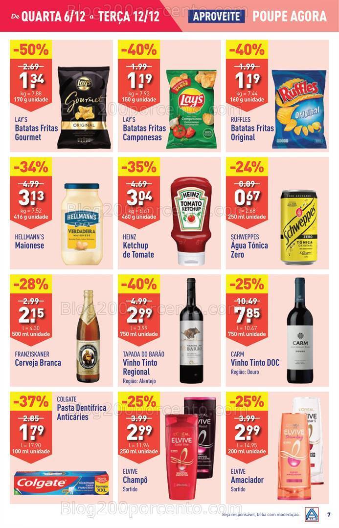 Antevisão Folheto ALDI Promoções de 6 a 12 dezembro
