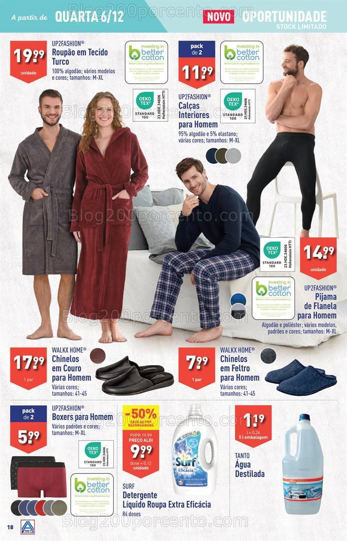 Antevisão Folheto ALDI Promoções de 6 a 12 dezembro