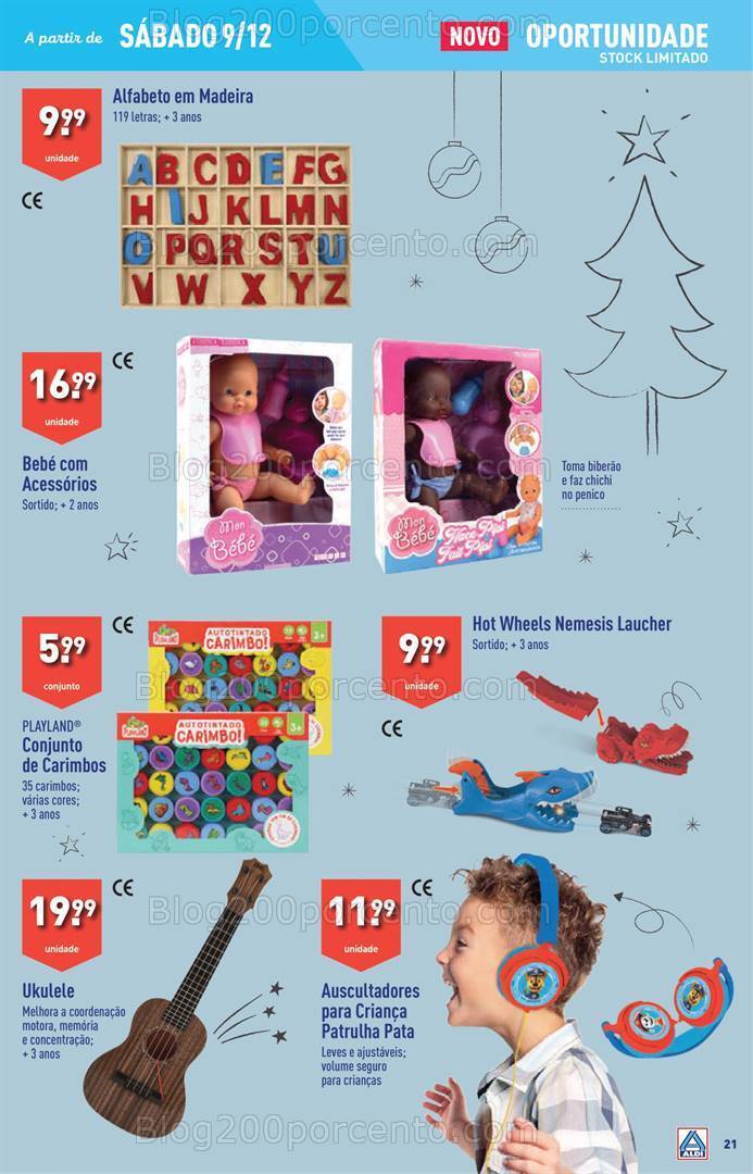Antevisão Folheto ALDI Promoções de 6 a 12 dezembro