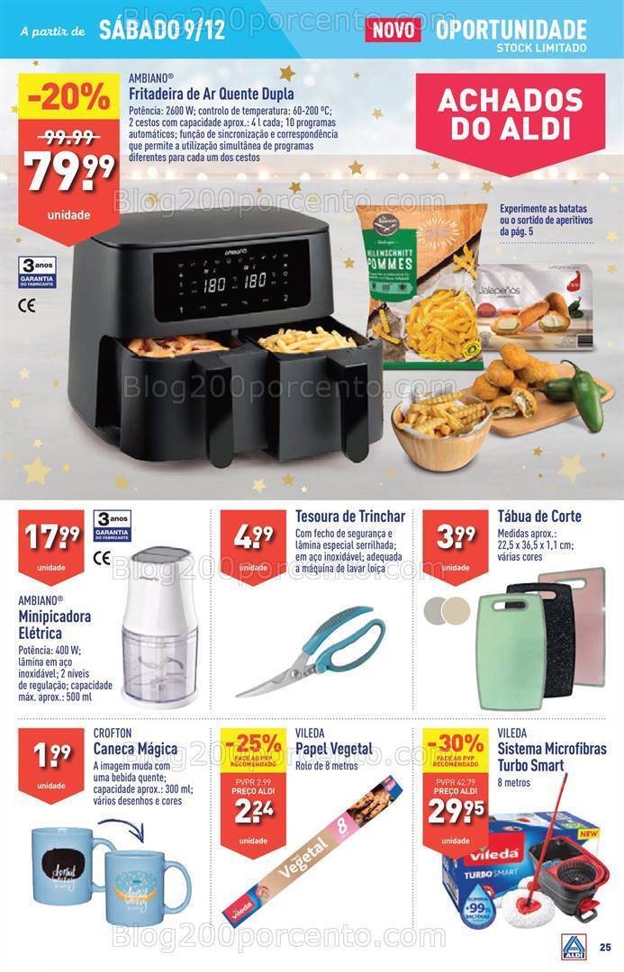 Antevisão Folheto ALDI Promoções de 6 a 12 dezembro