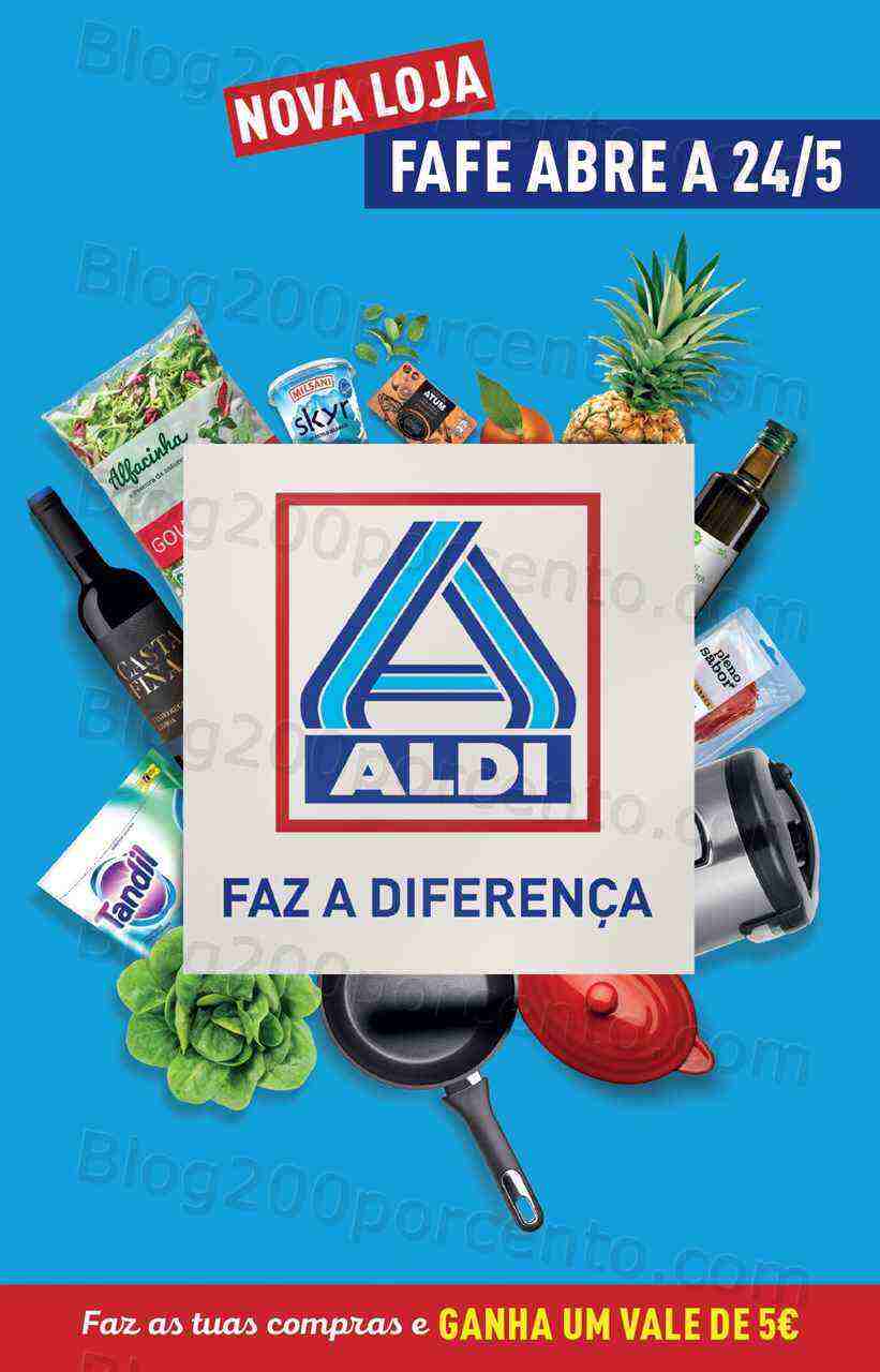 Antevisão Folheto ALDI Aberturas Promoções de 24 a 30 maio