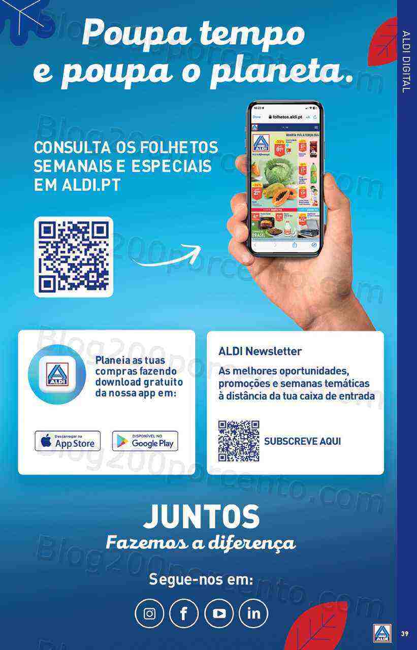 Antevisão Folheto ALDI Aberturas Promoções de 24 a 30 maio