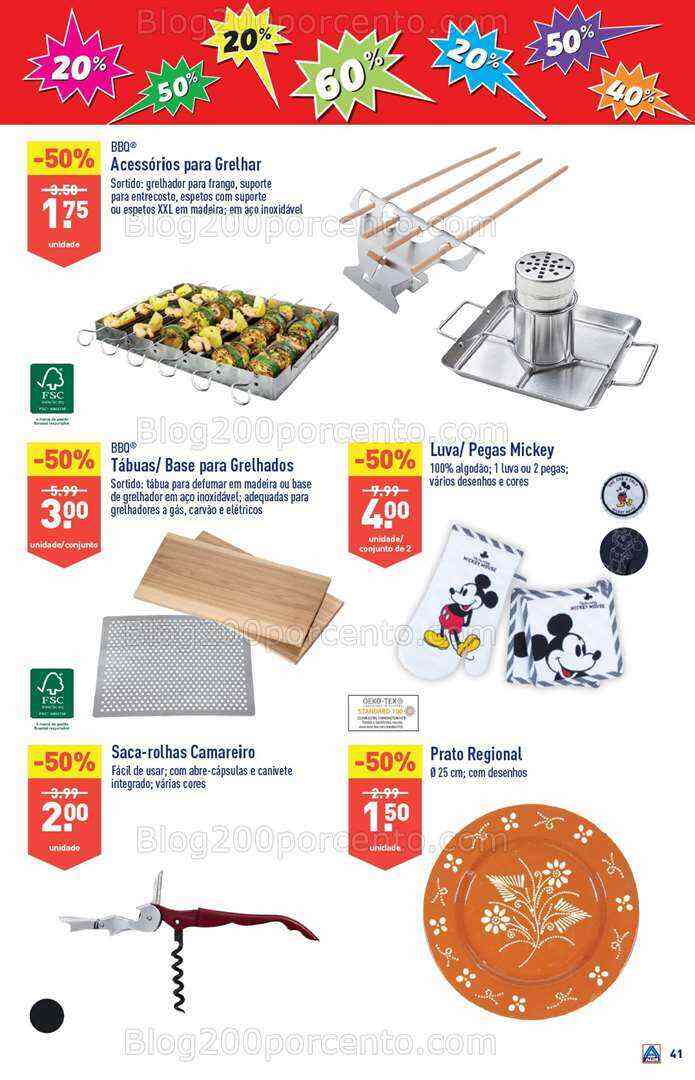 Antevisão Folheto ALDI Saldos de Abertura Promoções de 9 a 15 agosto