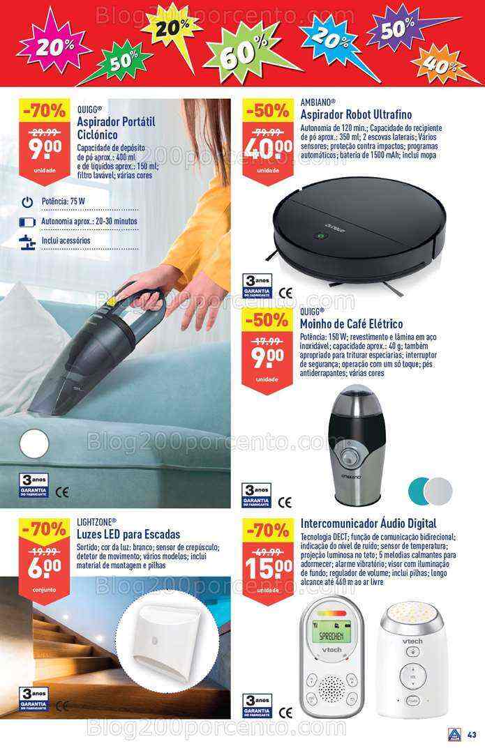 Antevisão Folheto ALDI Saldos de Abertura Promoções de 9 a 15 agosto