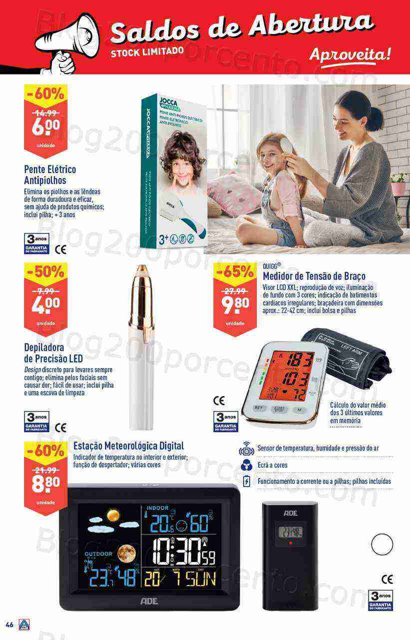 Antevisão Folheto ALDI Aberturas Promoções de 15 a 21 março