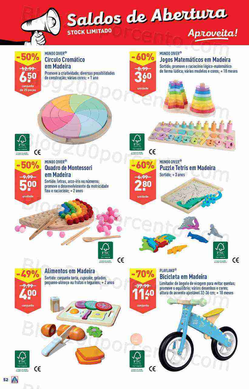 Antevisão Folheto ALDI Aberturas Promoções de 15 a 21 março