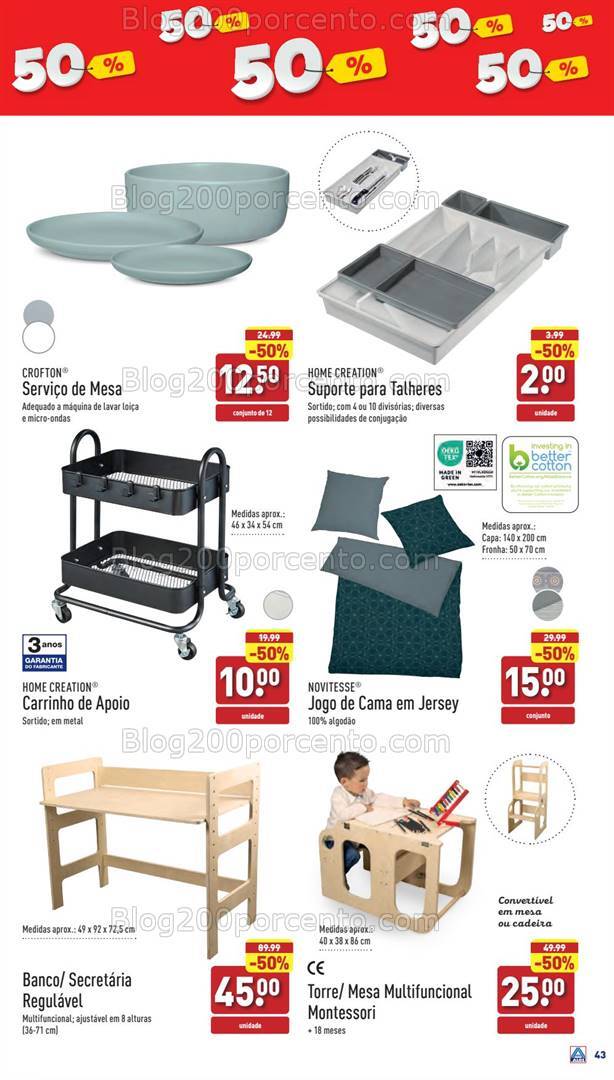 Antevisão Folheto ALDI Saldos + Aberturas Promoções de 4 a 10 setembro