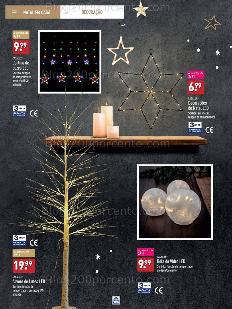 Antevisão Folheto ALDI Presentes de Natal Promoções até 31 dezembro